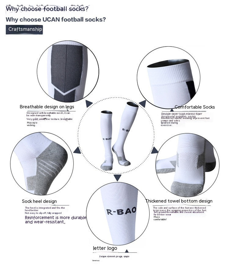 Over-the-Calf Soccer Socks