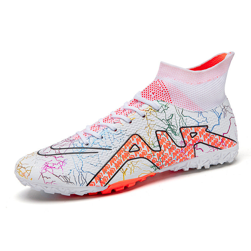 High-Top Soccer Cleats — Men's Spike Shoes