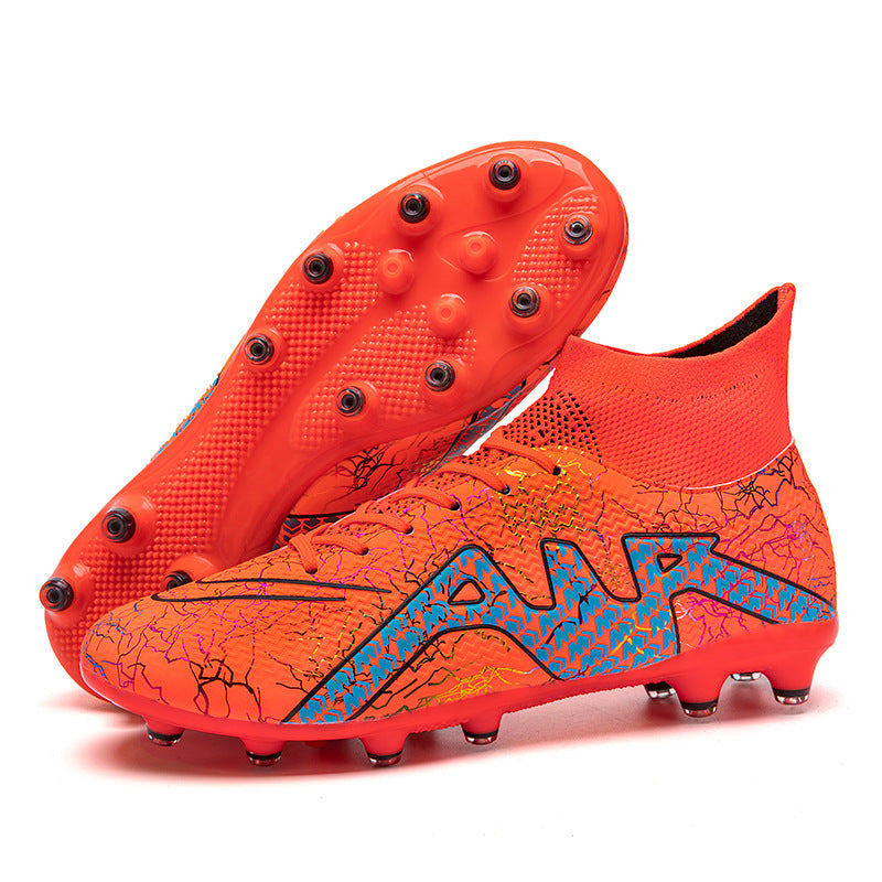 High-Top Soccer Cleats — Men's Spike Shoes