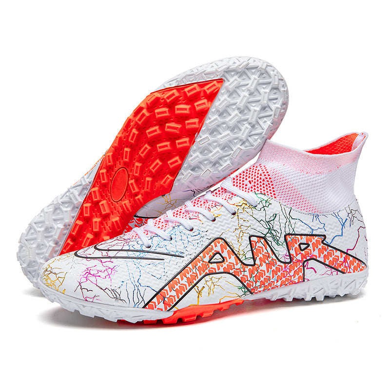 High-Top Soccer Cleats — Men's Spike Shoes
