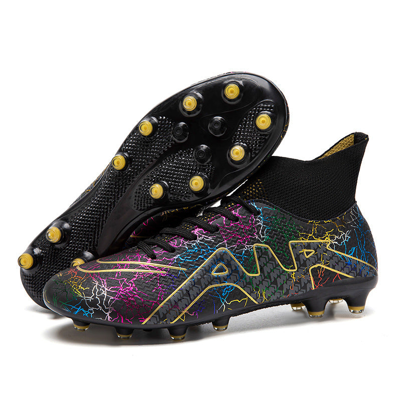 High-Top Soccer Cleats — Men's Spike Shoes