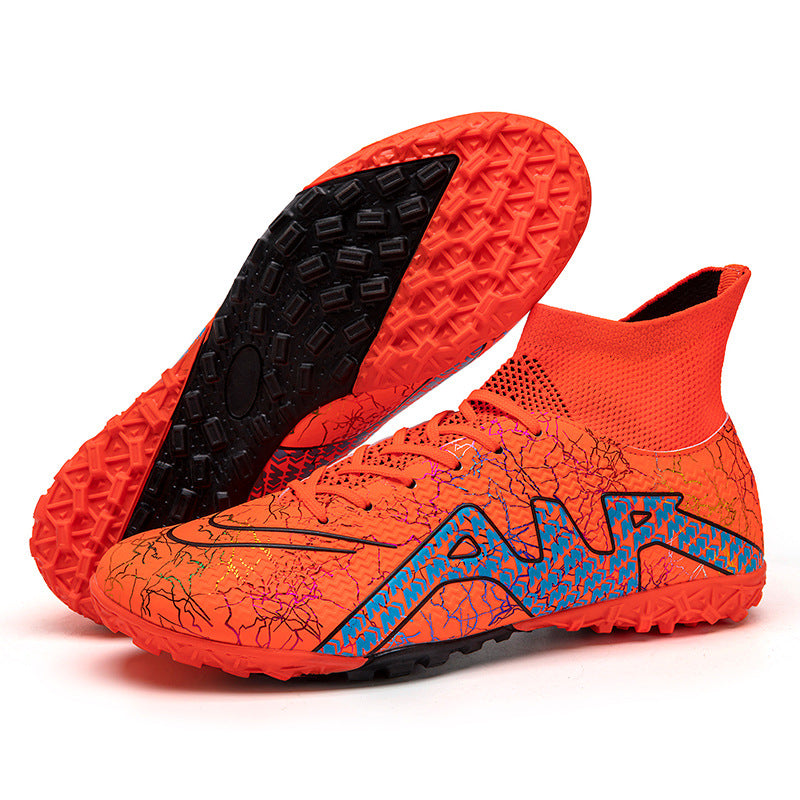 High-Top Soccer Cleats — Men's Spike Shoes