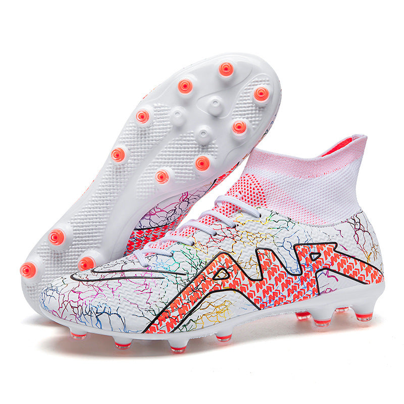 High-Top Soccer Cleats — Men's Spike Shoes